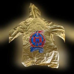RARE* Vintage 1983 Superman kids raincoat